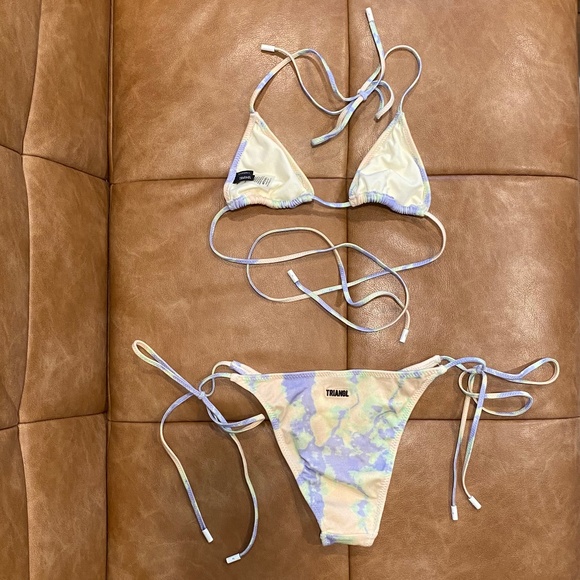 Triangl Avah Tie Dye Bikini XXS - Picture 3 of 7
